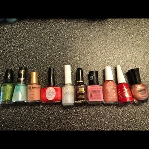 🎈Lot of 10 Various Colors/Brands of Polish